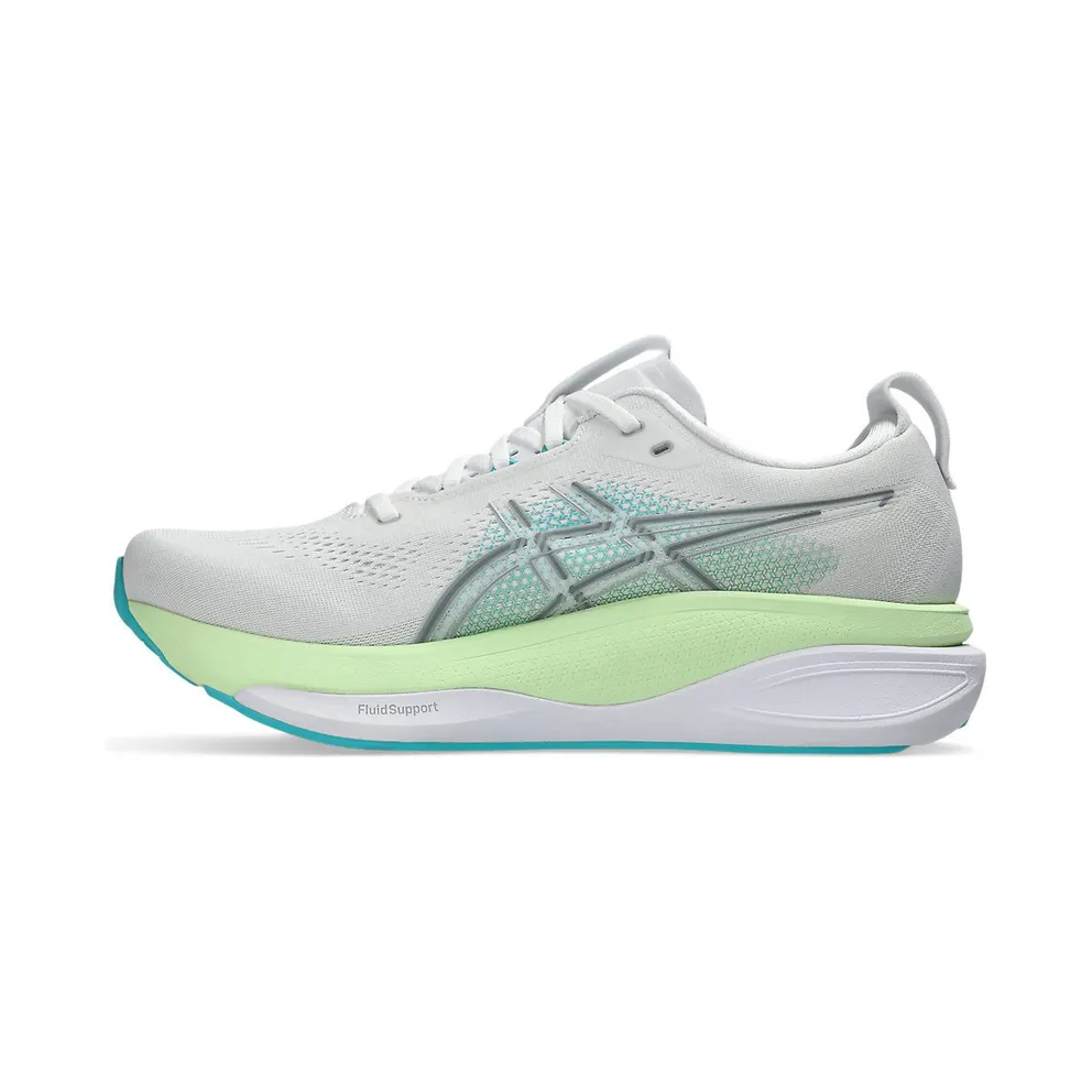 ASICS GEL-KAYANO 33 “White / Energy Aqua” (1011C167-100)