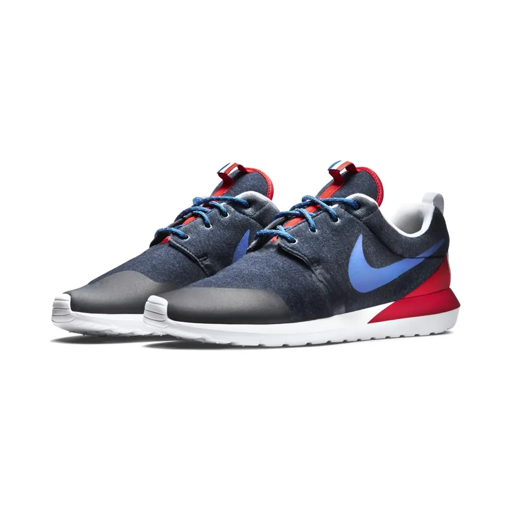 Nike Roshe Run France Navy Heather/Gym Royal-University Red (652804-446)