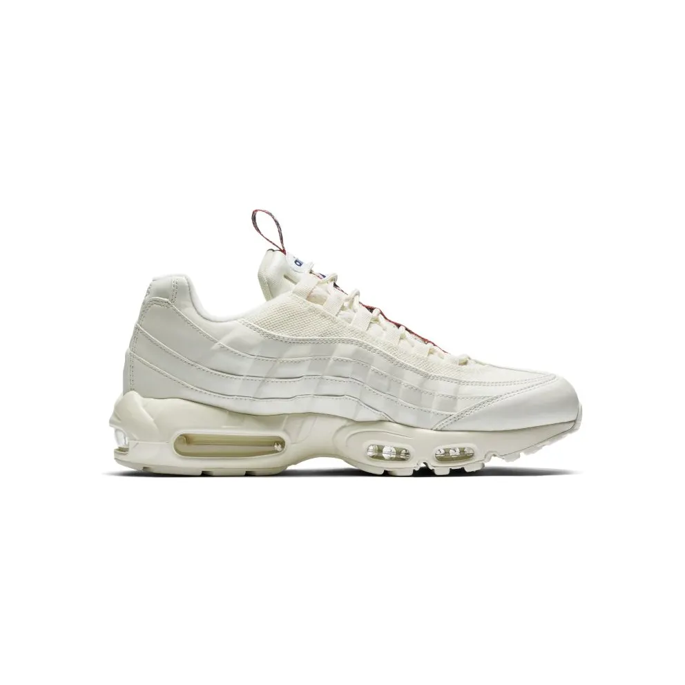 Nike Air Max 95 Pull Tab Sail Sail/Gym Blue-Gym Red (AJ1844-101)