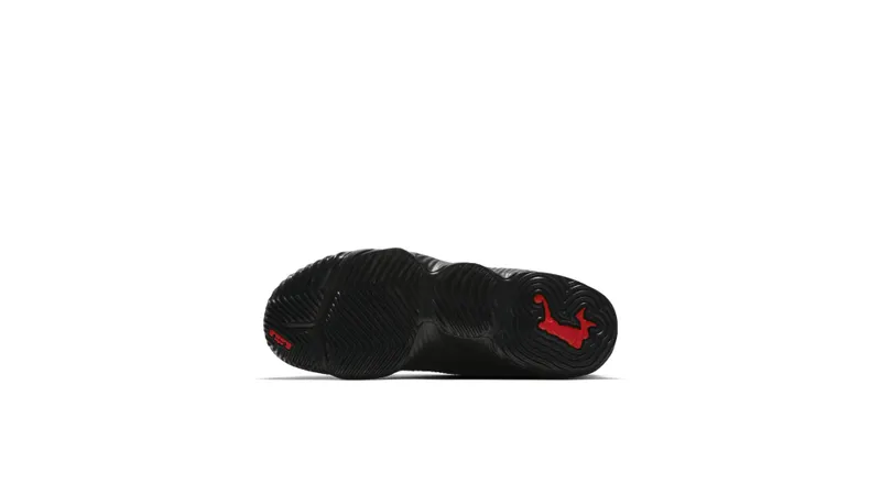 Nike LeBron 16 Fresh Bred (GS) Black/Black-University Red (AQ2465-002)