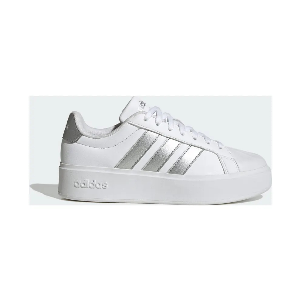 Adidas STREETTALK BOLD Schuhe Cloud White / Silver Metallic / Core Black (KJ3857)