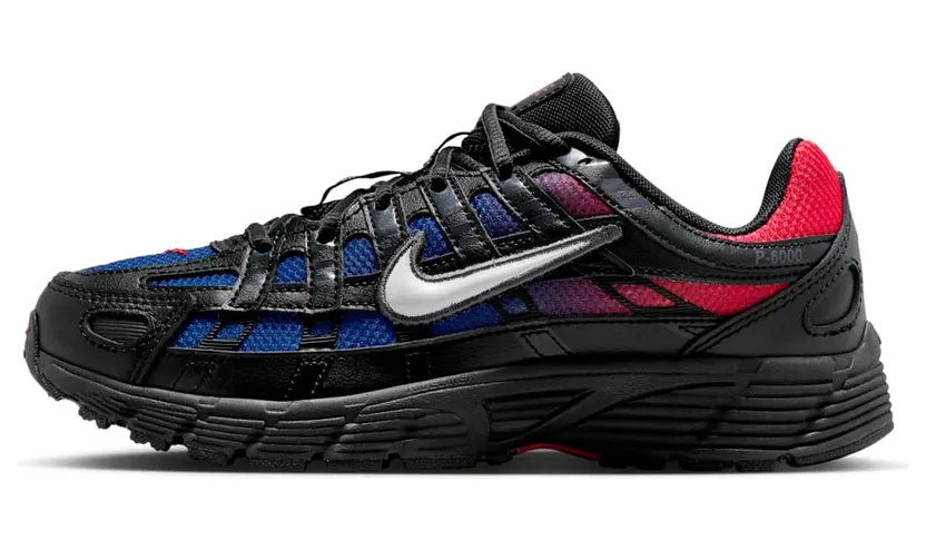 Nike P-6000 Black / Bright Crimson / Game Royal (IO9922-002)