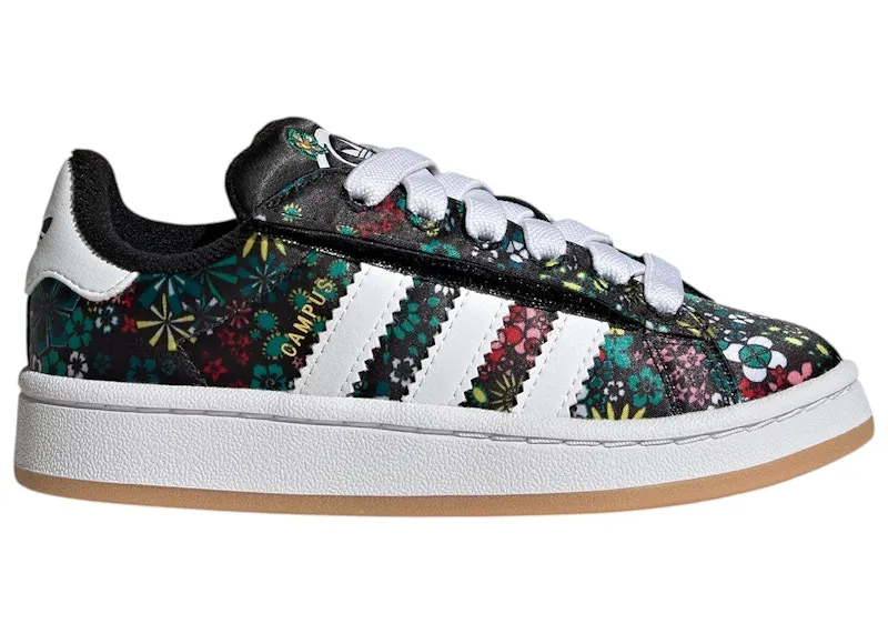 adidas Campus 00s Comfort Closure Liberty London Black Floral (HQ9189)