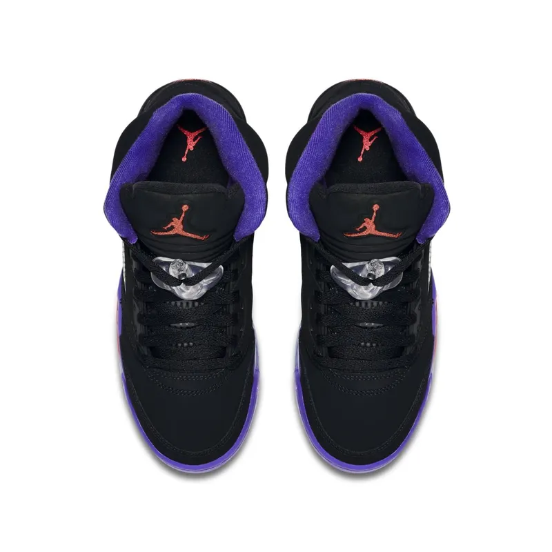 Jordan 5 Retro Fierce Purple (GS) Black/Ember Glow-Fierce Purple (440892-017)