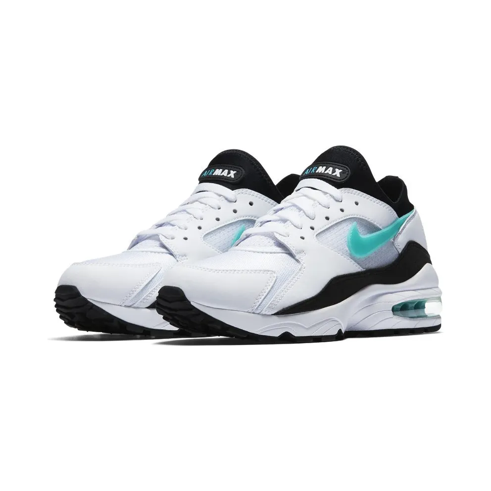 Nike Air Max 93 Menthol 2018 (W) White/Sport Turquoise-Black (307167-100)