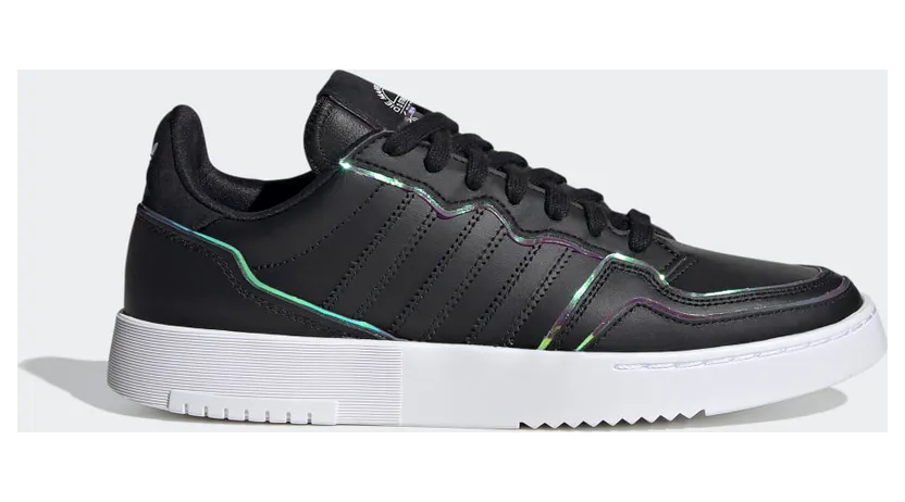 adidas Supercourt Schuh Core Black / Core Black / Supplier Colour (FV9717)