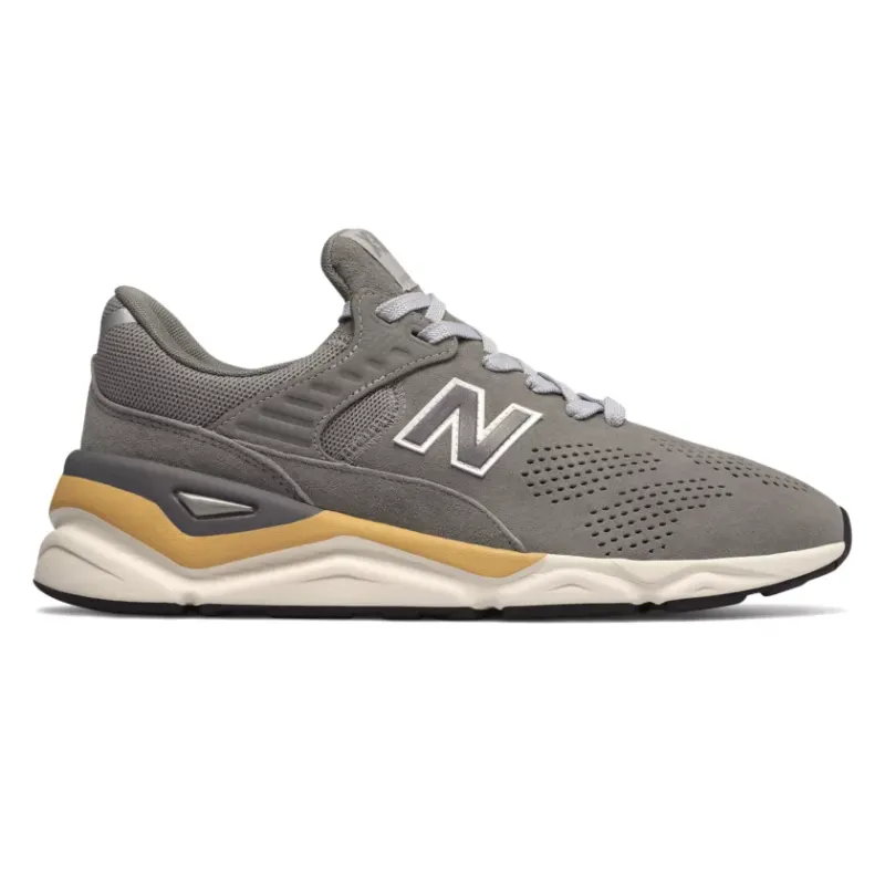 New Balance X-90 Grey Yellow Grey/Yellow (MSX90PNB)