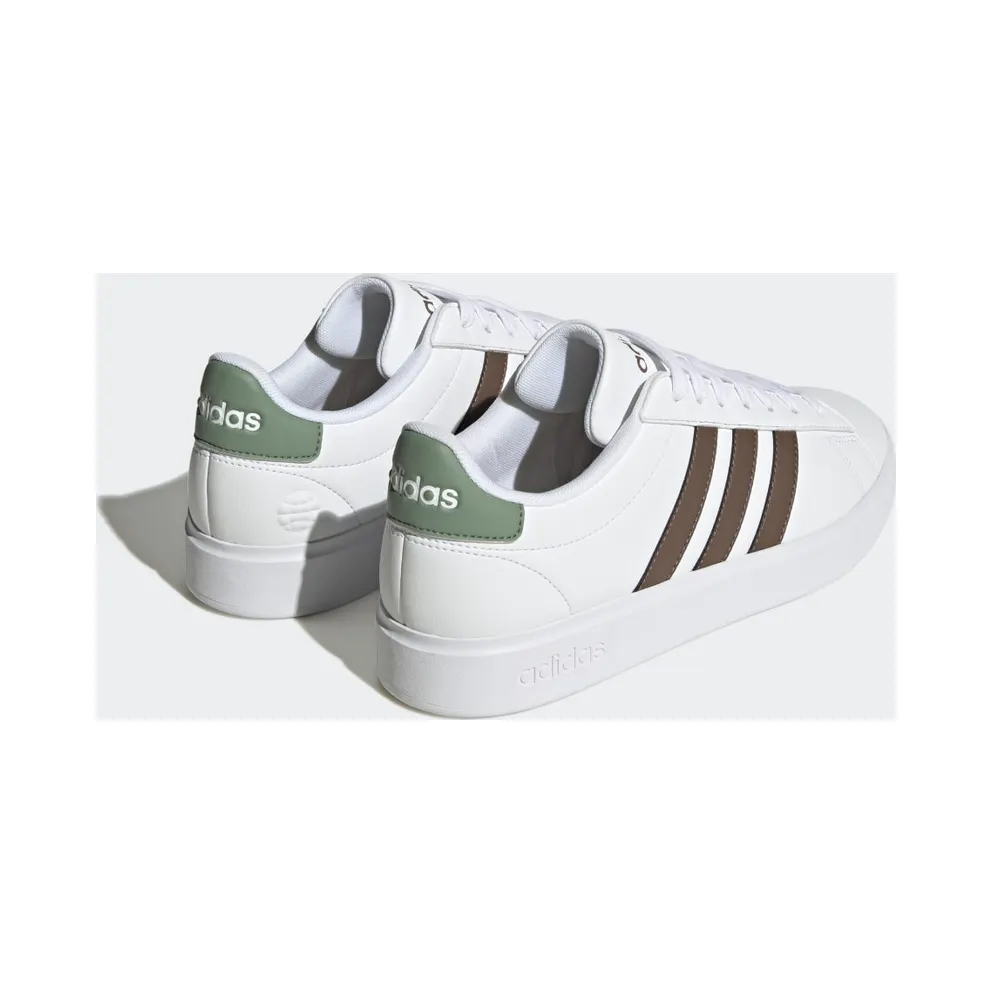 Adidas Grand Court Cloudfoam Lifestyle Court Comfort Cloud White / Earth Strata / Silver Green (HP2536)