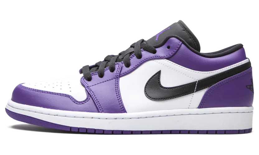 Air Jordan 1 Low Court Purple (553558-500)