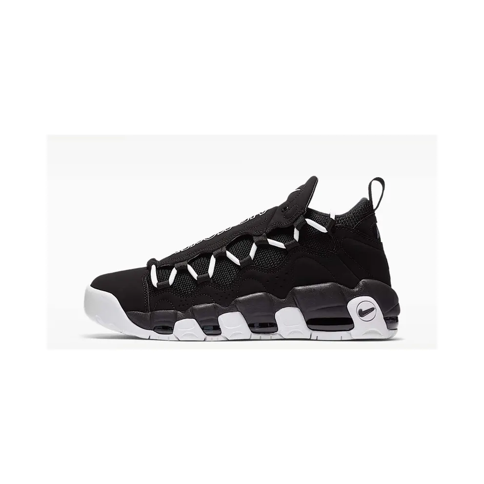 Nike Air More Money Black White White/Black-Team Red (AJ2998-001)