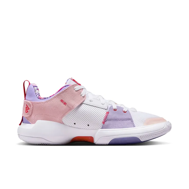 Jordan One Take 5 White Arctic Punch Purple Pulse University Red (Translucent Outsole) (FQ3098-100)