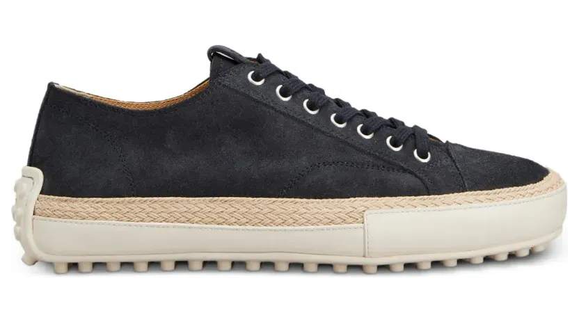 Tod’s Espadrille-Sneakers aus Wildleder “Blue” (XXM59L0KJ30O1T)