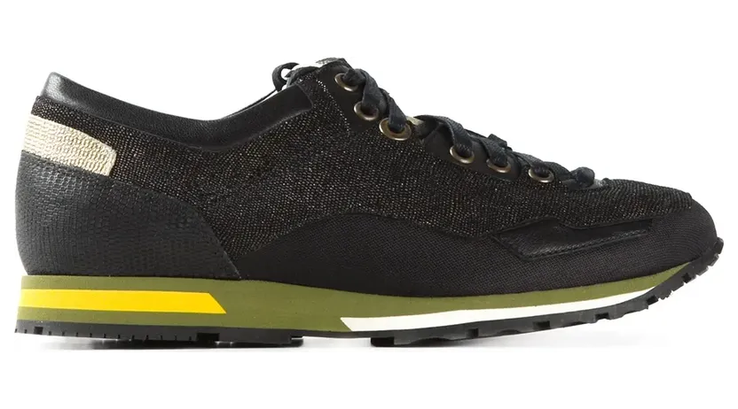 Lanvin Sneakers mit Giltzerapplikationen – Schwarz (FWSKBD1BTOMEE15)