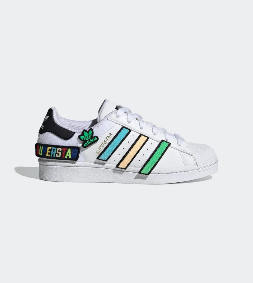 adidas Superstar Cloud White / Core Black / Gold Metallic (Q47342)