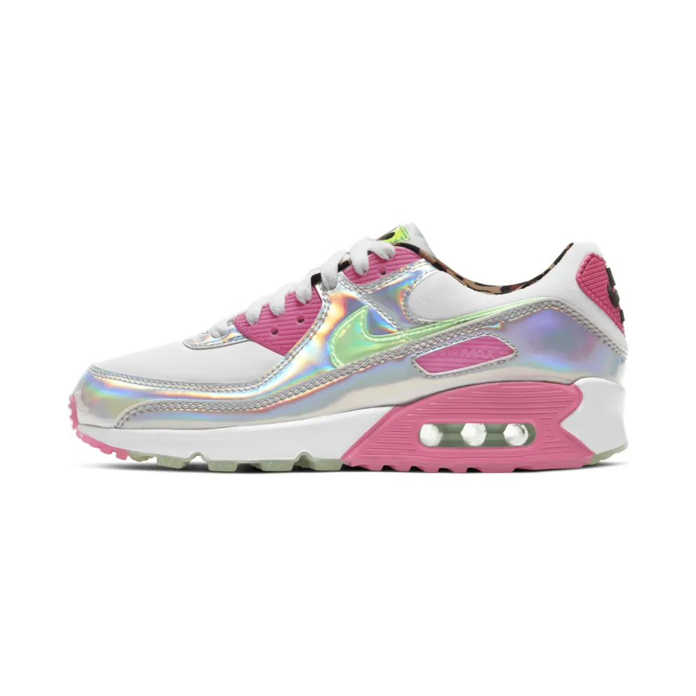 Nike WMNS Air Max 90 LX Daisy Leopard Iridescent (2020) (CQ2559-100)