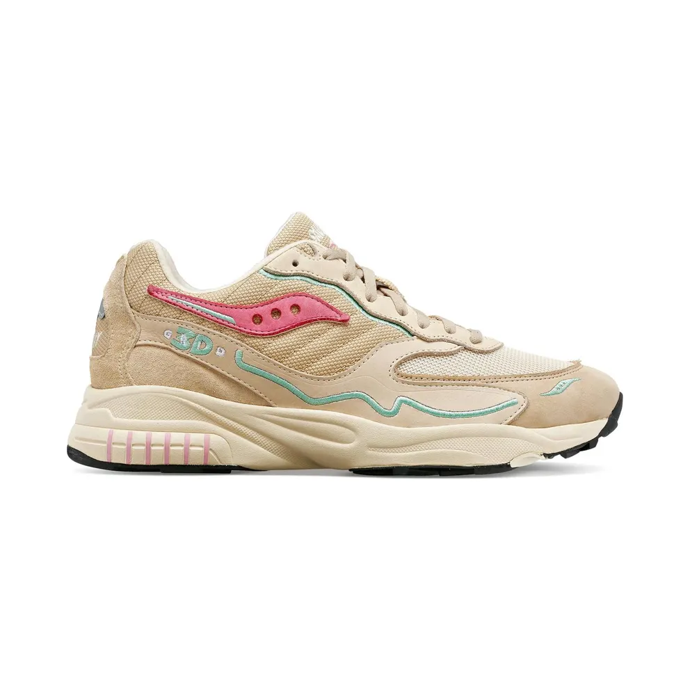 Saucony 3D Grid Hurricane Premium Cream Pink (S70670-5)