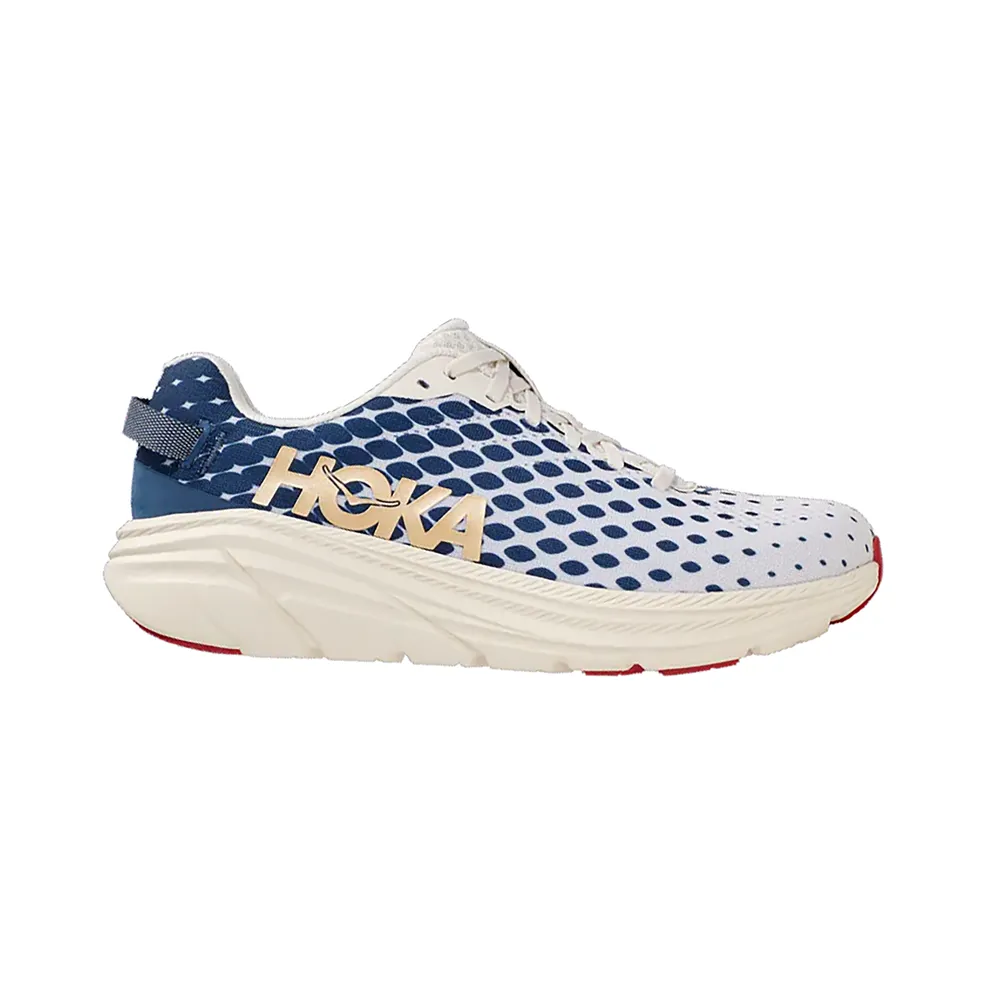 Hoka One One Off-White and Blue Rincon 2 Sneakers (1114630 VITF)
