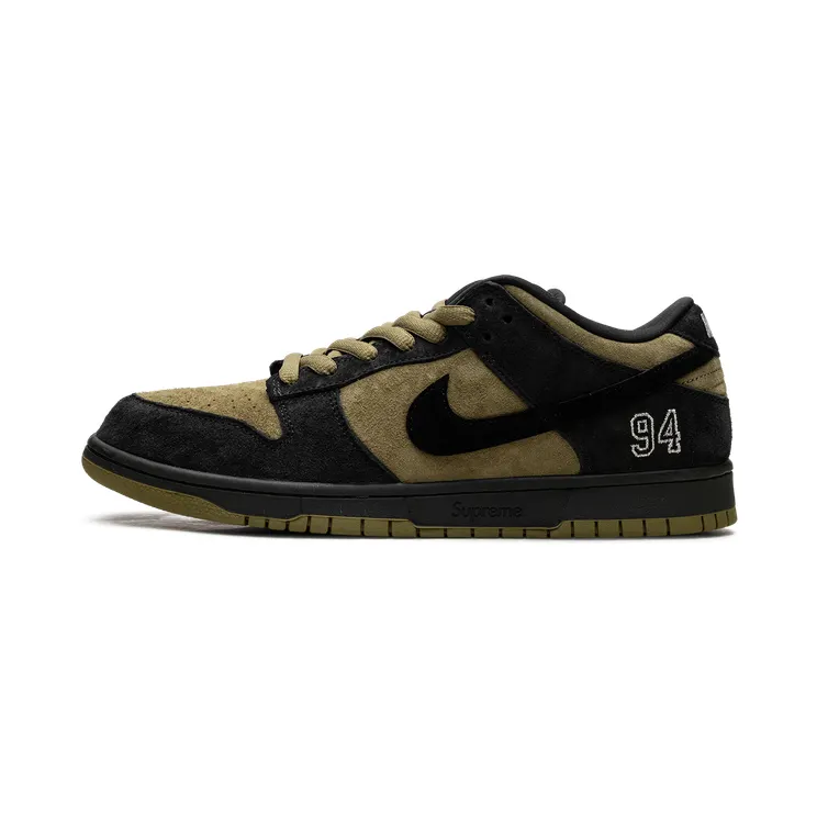 Nike SB Dunk Low “Supreme – Camper Green” (HQ8487-300)