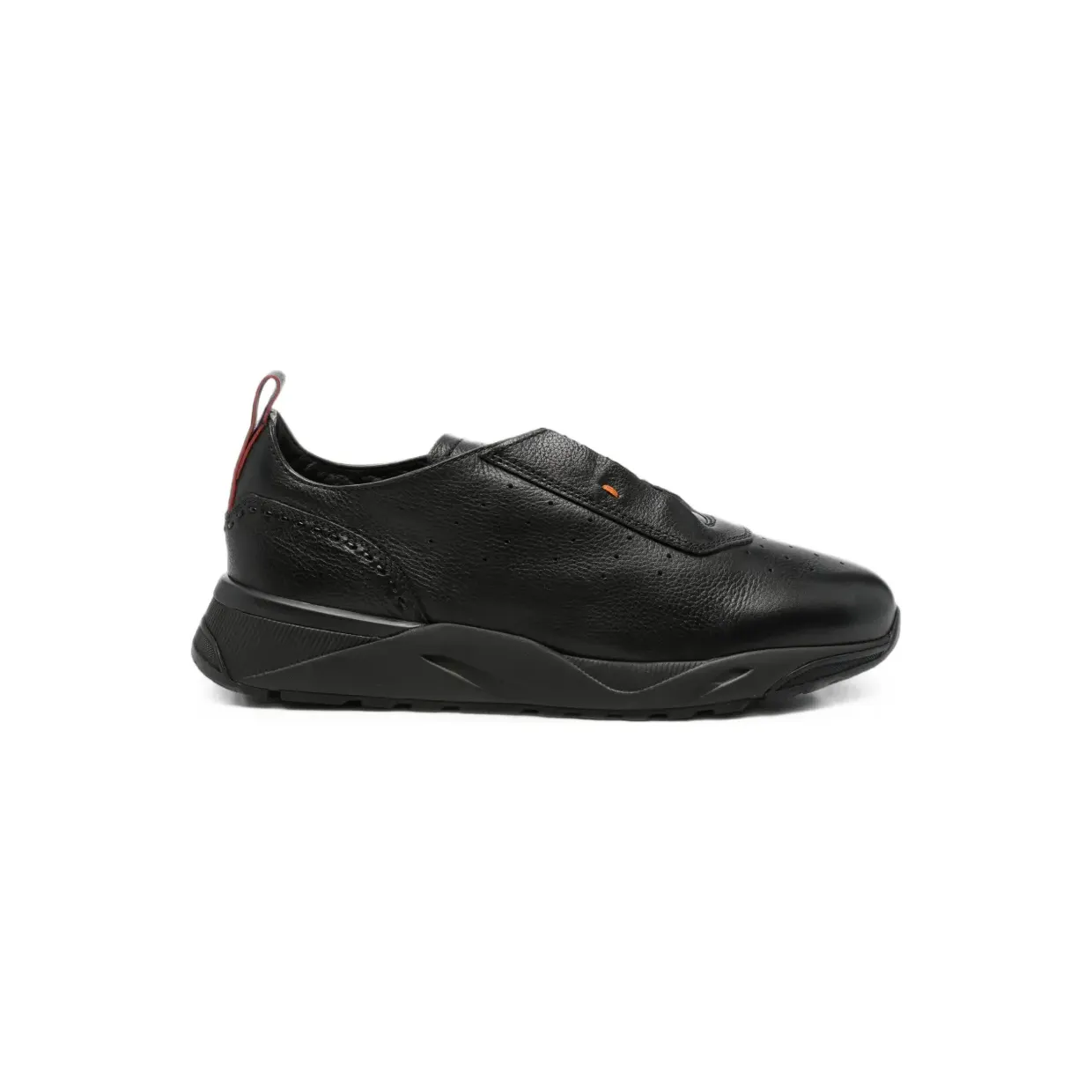 Santoni Innova aus Wildleder “Black” (MBIM22073NERPEVU)