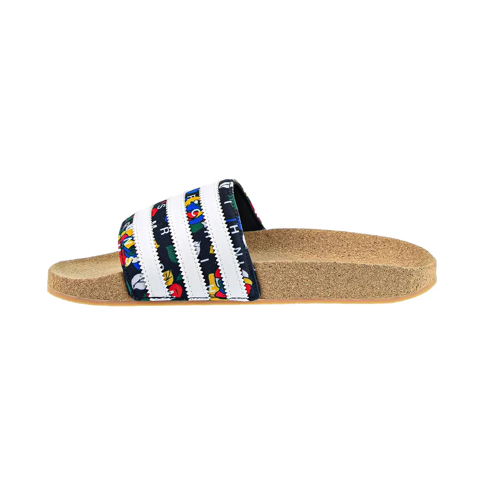 adidas Rich Mnisi adilette Badslippers Core Black / Cloud White / Multicolor (GW0564)