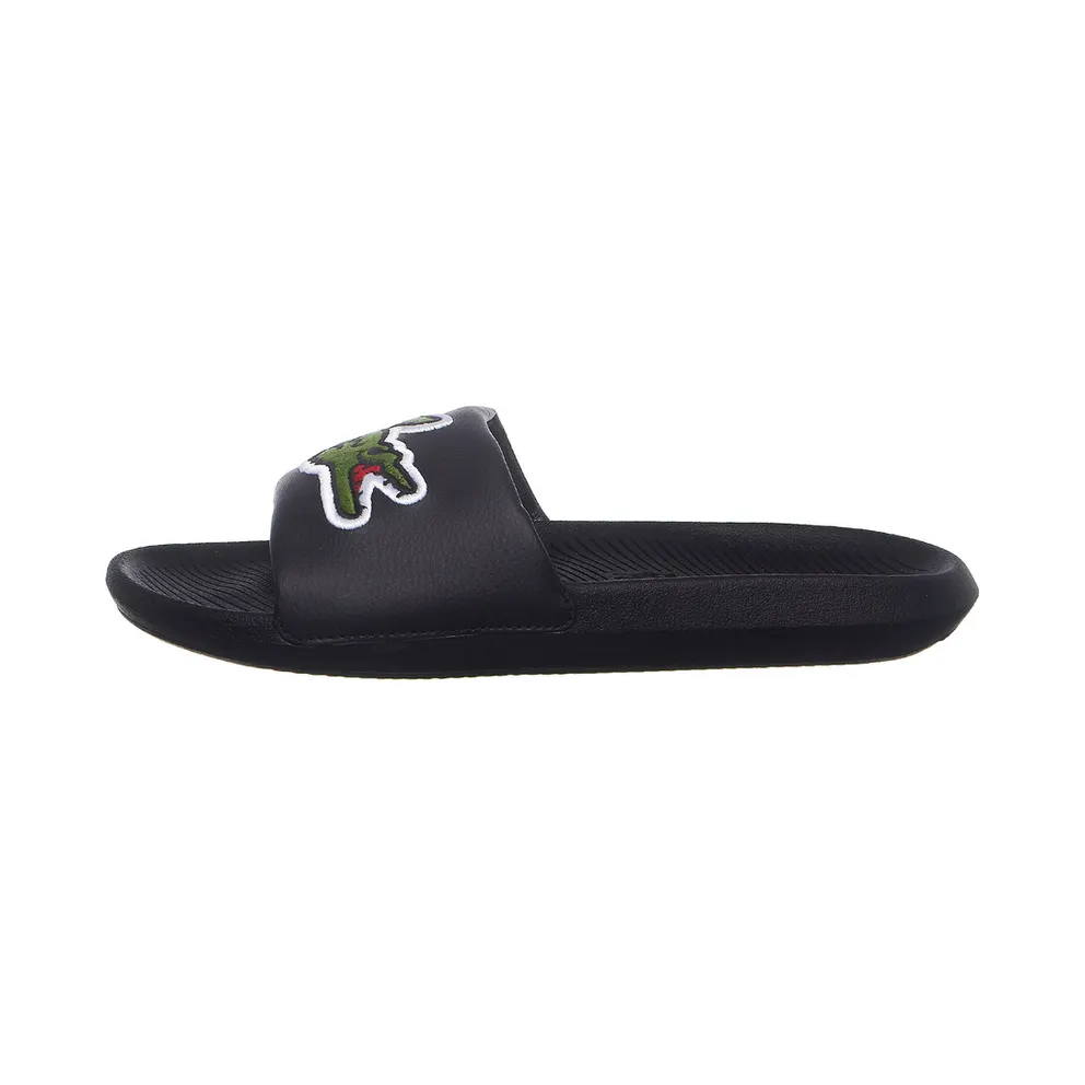 Lacoste Croco Slide Black / Green (38CMA0073-1B4)