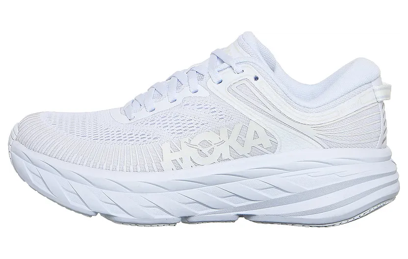 HOKA Bondi 7 White / White (1110519-WWH)