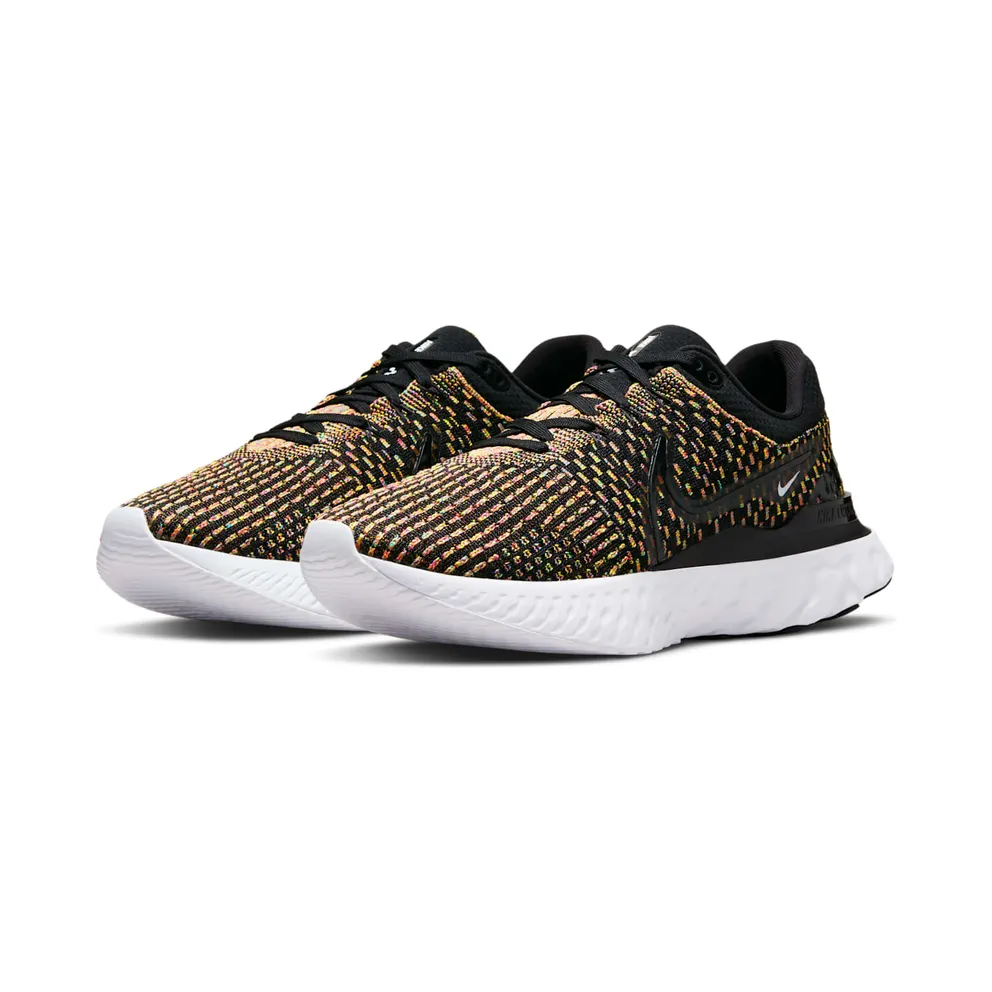 Nike React Infinity Run Flyknit 3 for Men (straat) Black (DH5392-002)