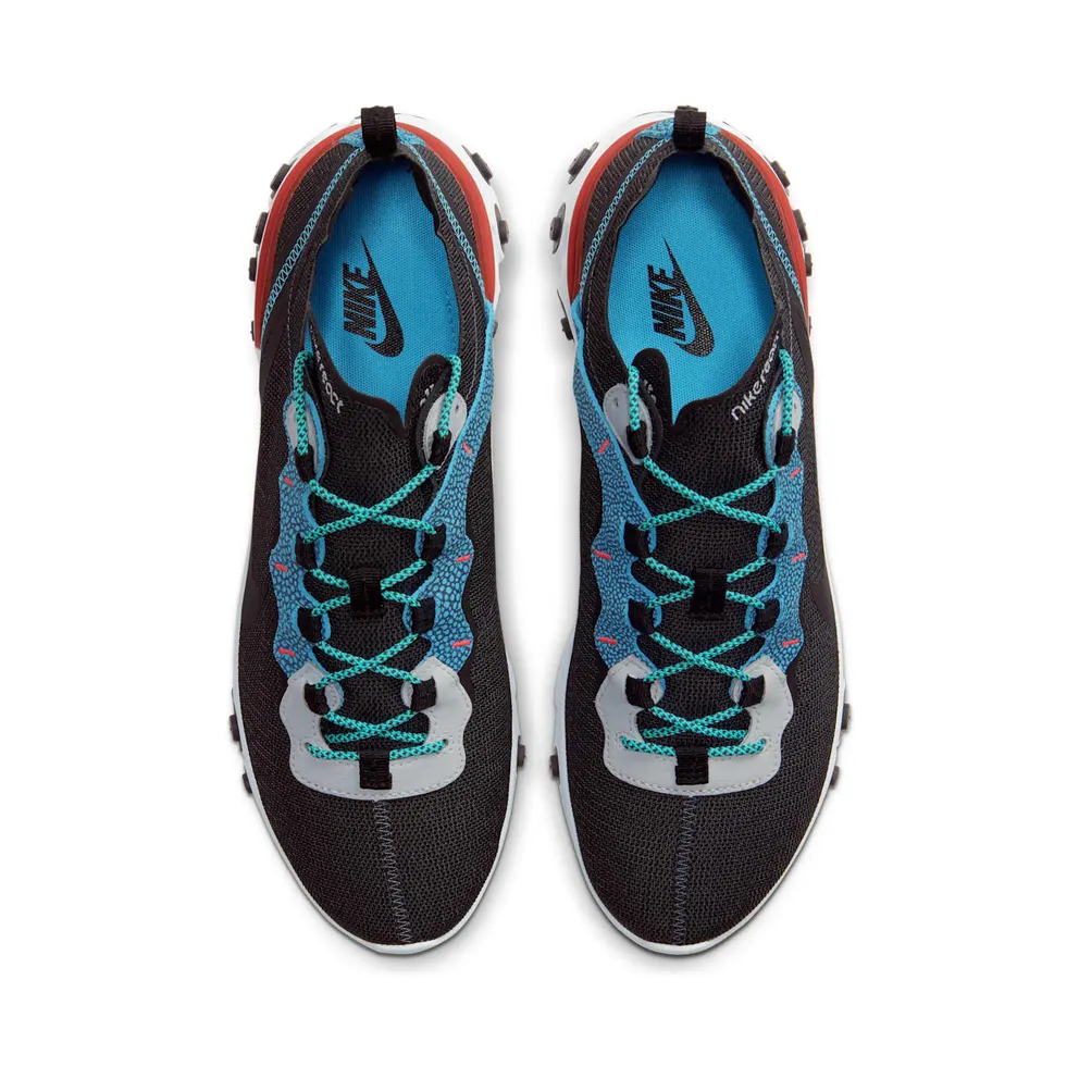 Nike React Element 55 SE Anthracite Anthracite/Pure Platinum-University Red-Blue Fury (CD2153-001)