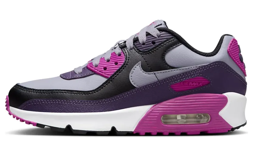 Nike Air Max 90 “Cement Grey / Black / Dark Raisin” (HF6358-003)