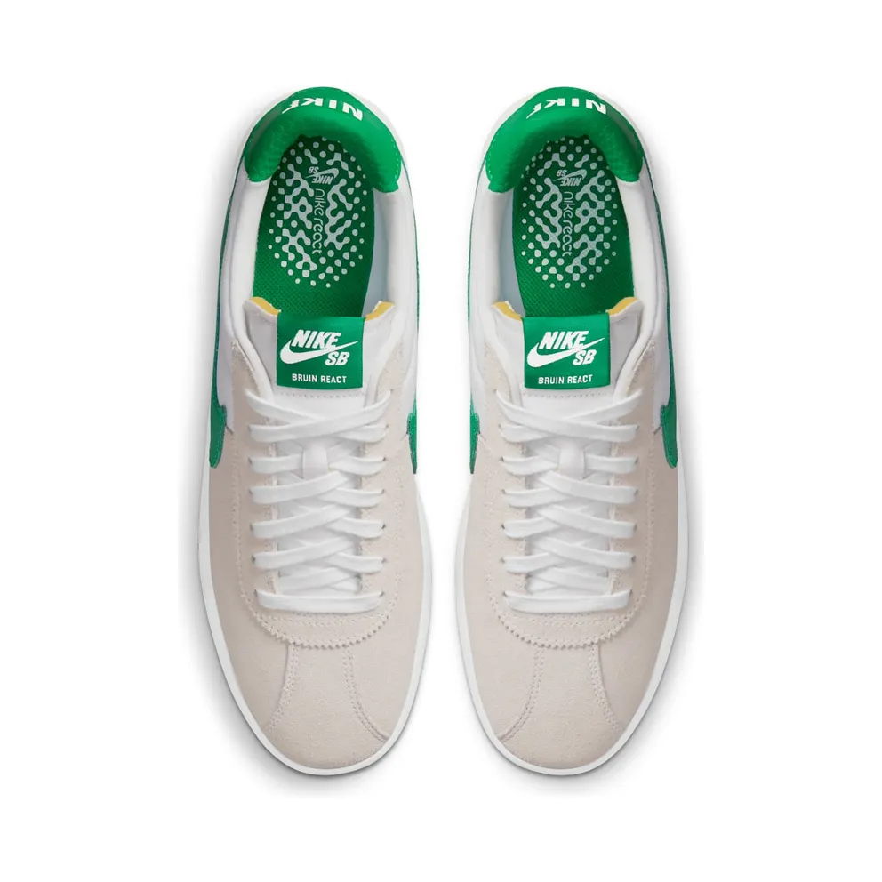 Nike SB Bruin React White Lucky Green (CJ1661-101)