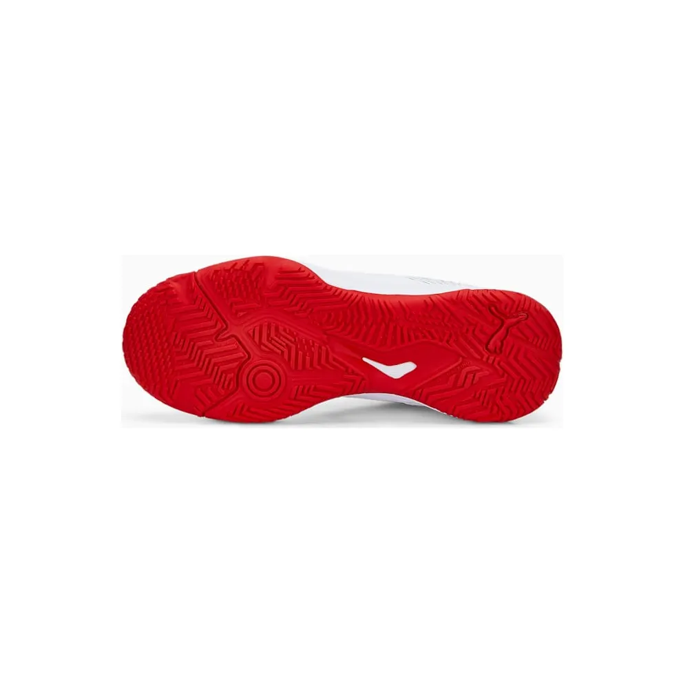 Puma Solarflash II Indoor Sports Shoes Youth White/Black/Red (106883-04)
