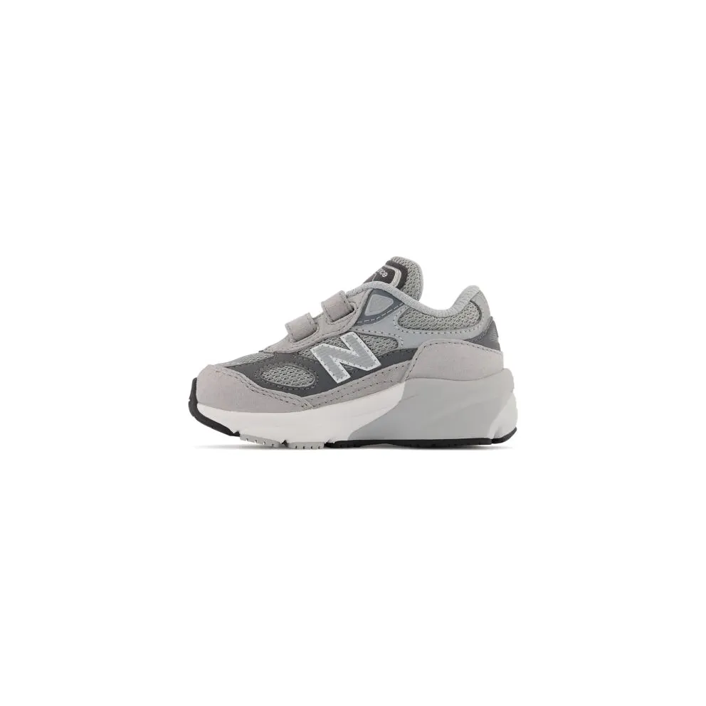 New Balance 990v6 Hook and Loop Grey Silver (IV990GL6)