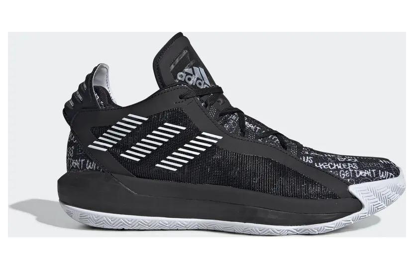 adidas Dame 6 Core Black White (FU6807)