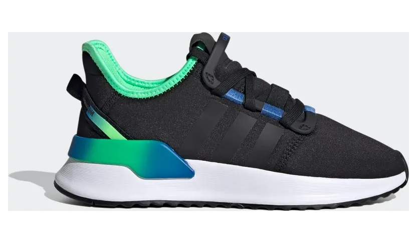 adidas U_Path Run Schuh Core Black / Core Black / Shock Lime (FV1852)