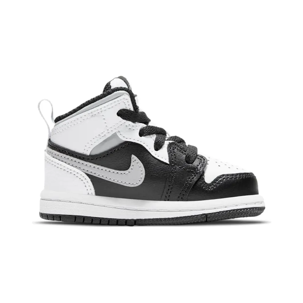 Jordan 1 Mid White Shadow (TD) Black/Medium Grey-White (640735-073)