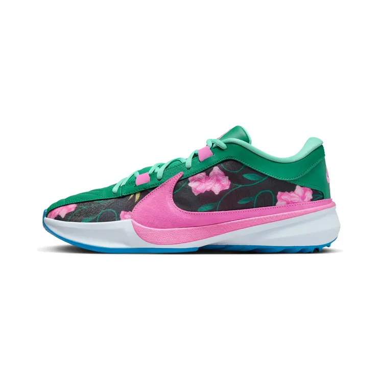 Nike Zoom Freak 5 Flowers “Light Photo Blue / Playful Pink / Pink Foam / Black” (DX4985-401)