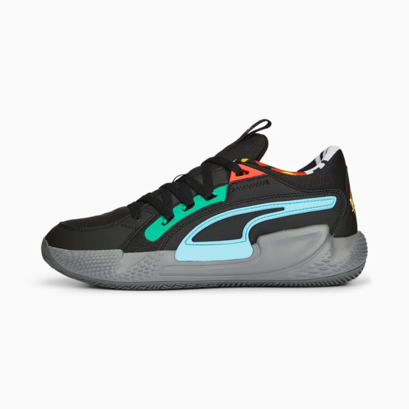 Puma Court Rider Chaos Black Basketball Shoes Black (37826501)