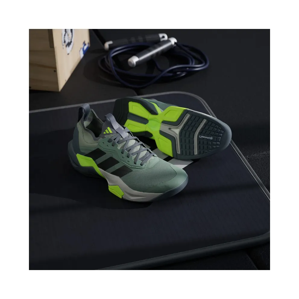 Adidas Rapidmove ADV 2 Silver Green / Core Black / Lucid Lemon (JH6167)
