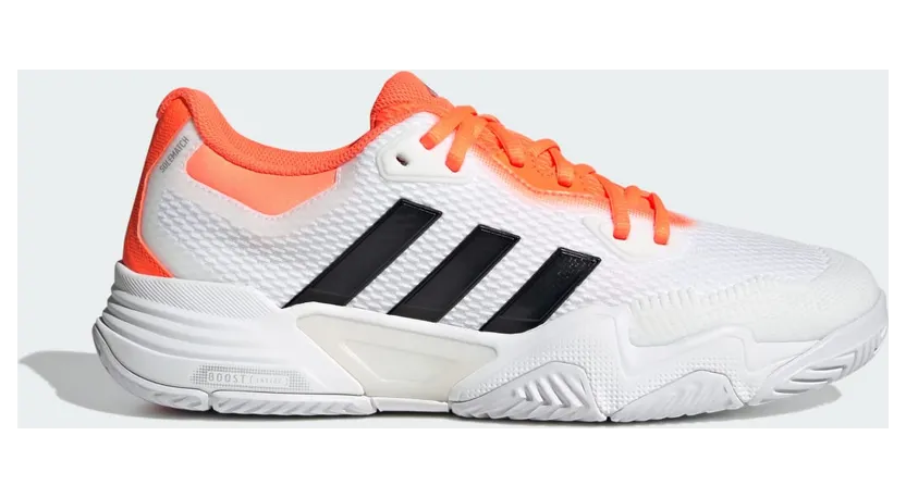 Adidas Solematch Control 2 Tennisschoenen Cloud White / Core Black / Lucid Orange (KI3736)