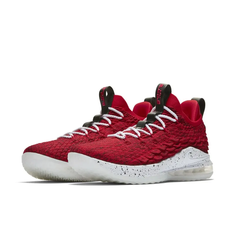 Nike LeBron 15 Low University Red University Red/White-Black-White (AO1755-600)