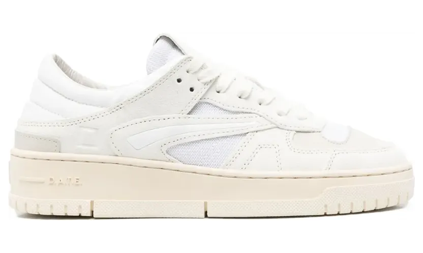 D.A.T.E. Sneakers mit Kontrasteinsätzen – Nude (W421TCNTWH)