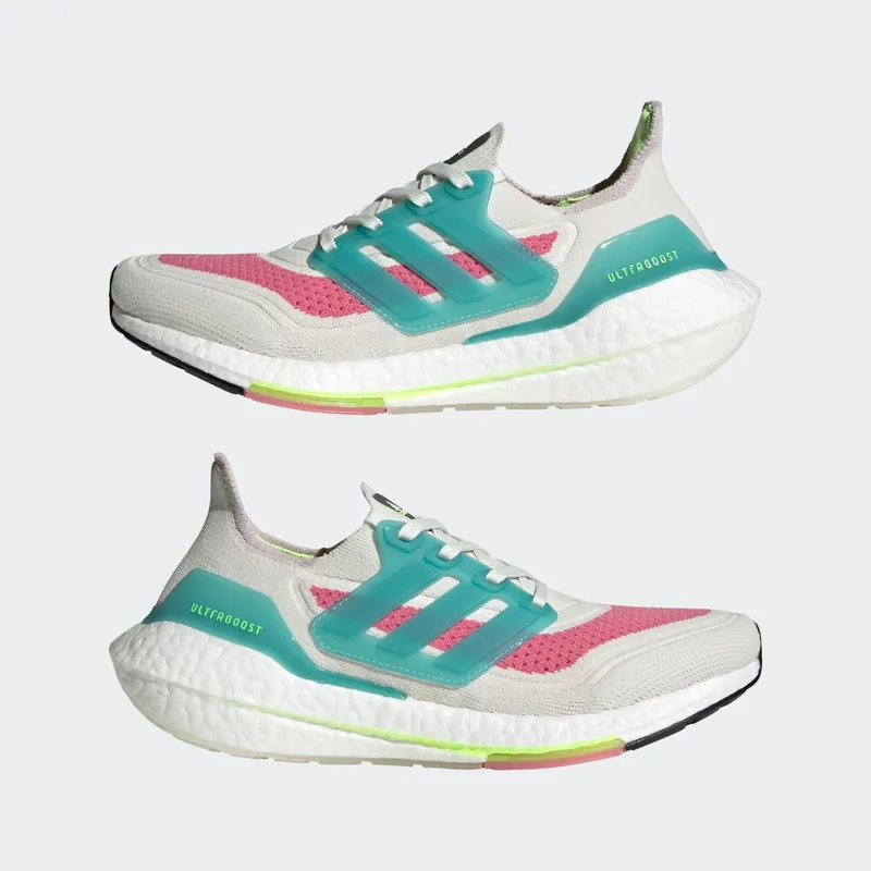 adidas Ultraboost 21 White Tint / Mint Ton / Rose Tone (S23845)