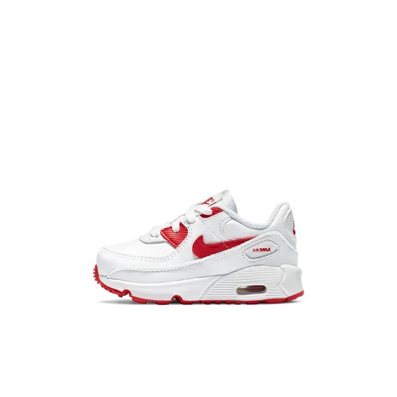 Nike Air Max 90 TD ‘White Hyper Red’ “White / Black / Hyper Red” (CD6868-106)