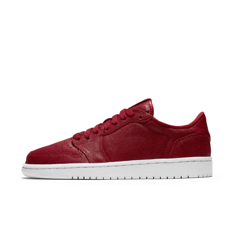 Jordan 1 Retro Low NS Gym Red White (W) Gym Red/White-Metallic Gold (AH7232-623)