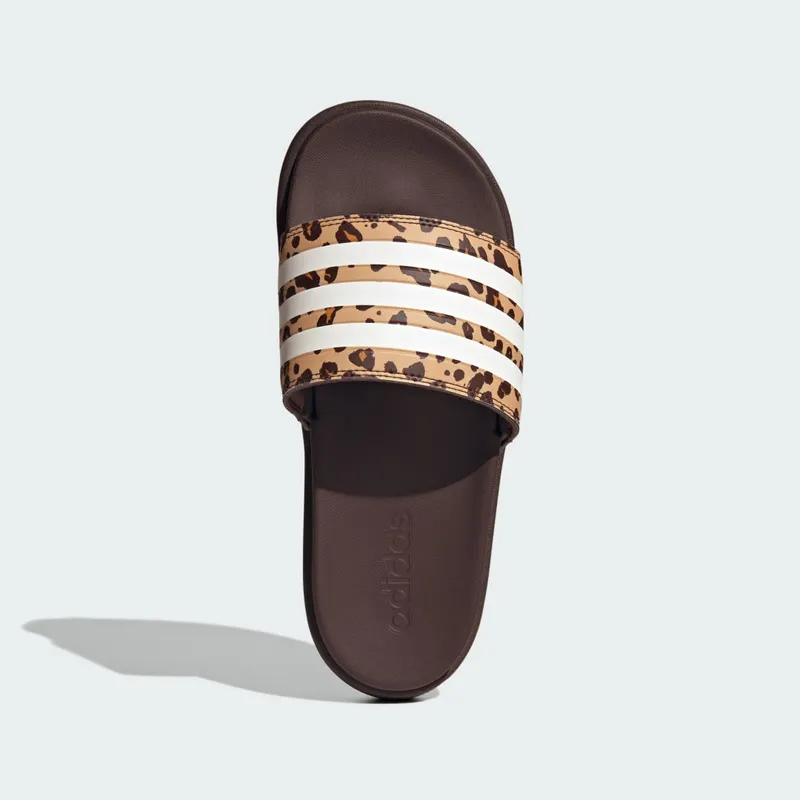 Adidas adilette Platform Slides Shadow Brown / Cloud White / Magic Beige (JR9234)