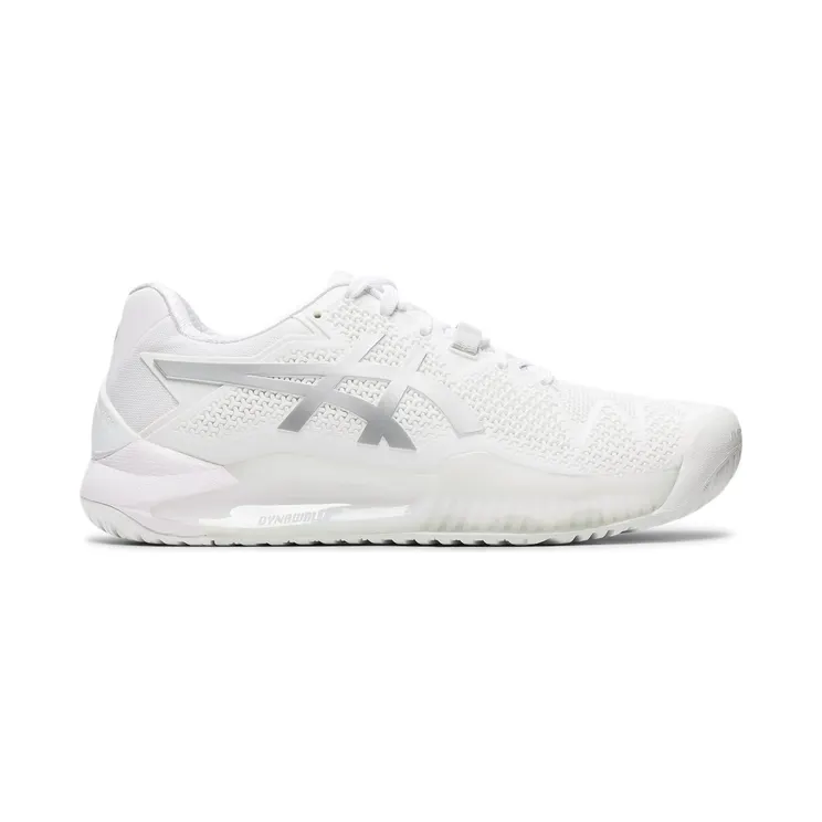 Asics White Gel-Resolution 8 Sneakers (1042A072.100)