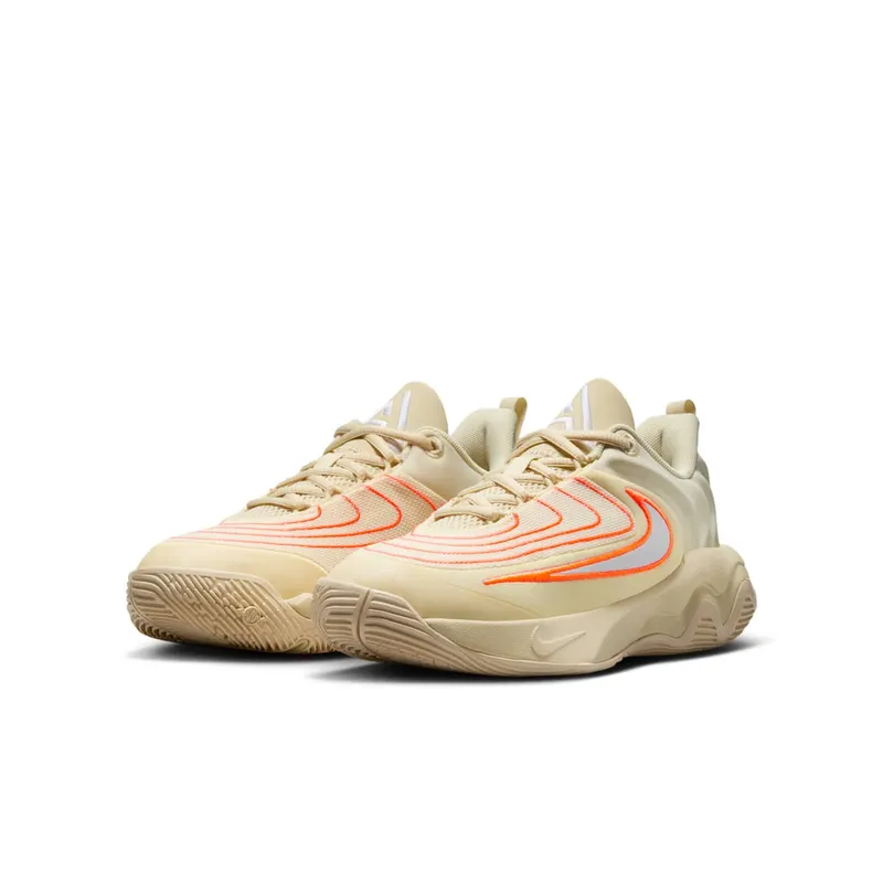 Nike Giannis Immortality 4 Light Khaki Alabaster Total Orange White (FZ6734-200)