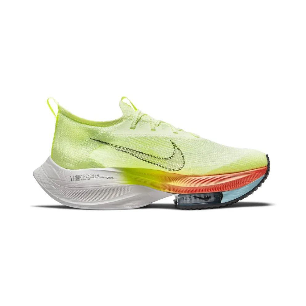 Nike Air Zoom Alphafly NEXT% Flyknit Road Racing Yellow (CI9925-700)