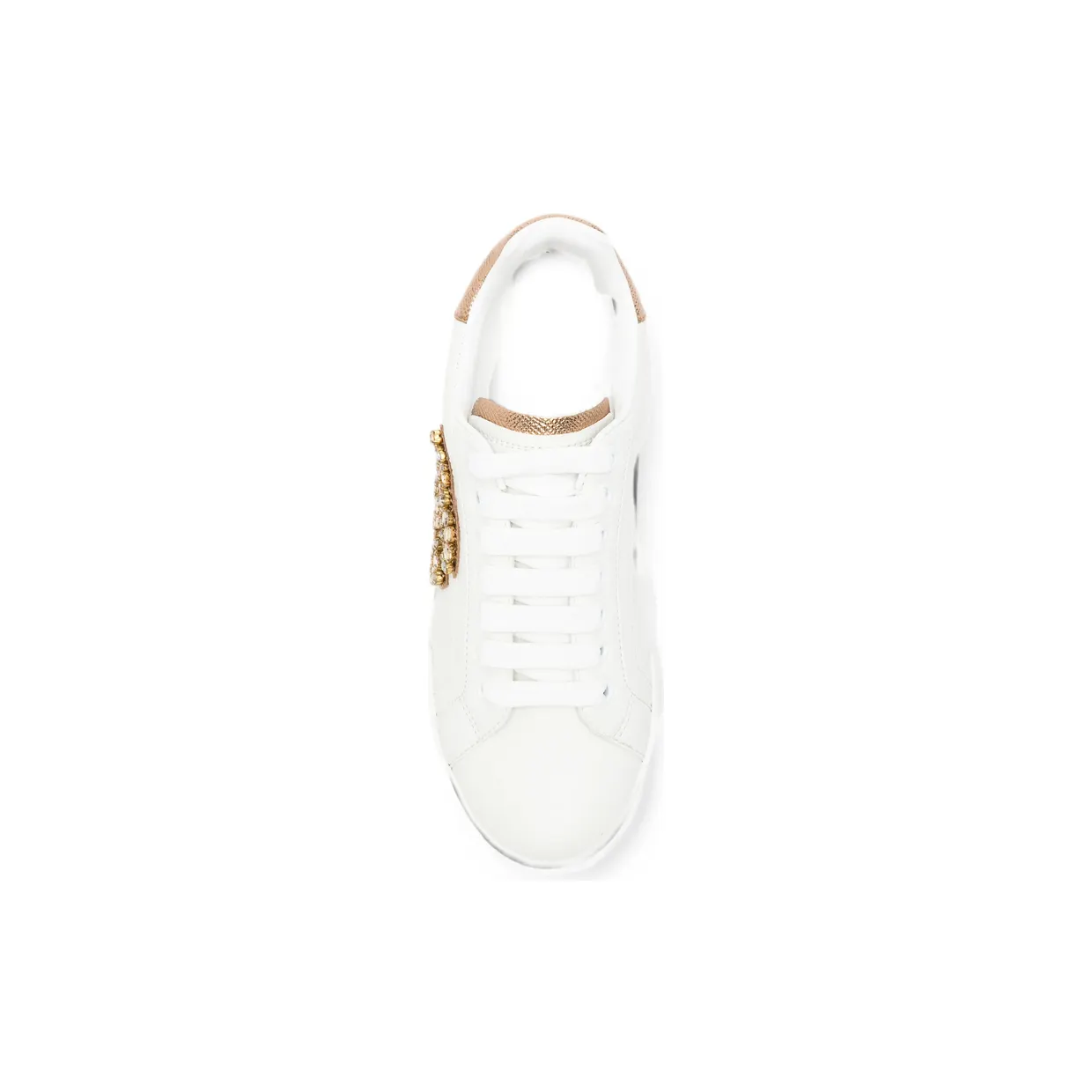 Dolce & Gabbana Crystal-embellished DG Logo “White” (CK2467 A3S62 8G022) (3)