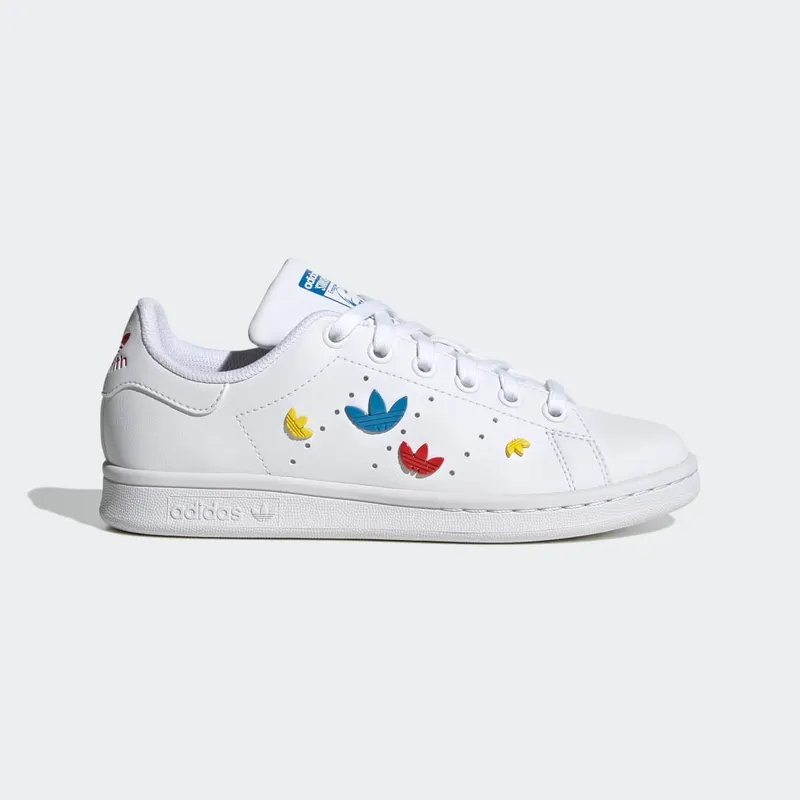 Adidas Stan Smith Cloud White / Red / Bright Blue (GY4244)